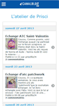 Mobile Screenshot of latelierdeprisci.canalblog.com