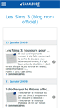 Mobile Screenshot of lessims3.canalblog.com
