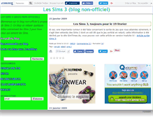Tablet Screenshot of lessims3.canalblog.com