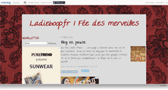 Desktop Screenshot of ladieboop.canalblog.com