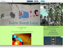 Tablet Screenshot of lainesweetlaine.canalblog.com