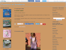 Tablet Screenshot of couturebroderie.canalblog.com