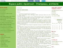 Tablet Screenshot of cabinetchampeaux.canalblog.com