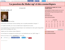 Tablet Screenshot of gwenmakeup.canalblog.com