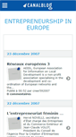 Mobile Screenshot of entrepreneurship.canalblog.com