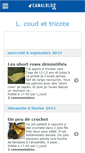 Mobile Screenshot of lcoud.canalblog.com