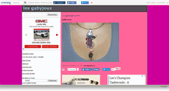 Desktop Screenshot of lesgabyjoux.canalblog.com