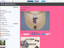 Tablet Screenshot of lesgabyjoux.canalblog.com
