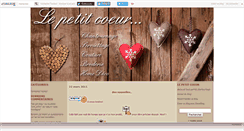 Desktop Screenshot of lepetitcoeur.canalblog.com