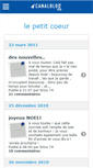 Mobile Screenshot of lepetitcoeur.canalblog.com