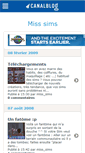 Mobile Screenshot of anaisims.canalblog.com
