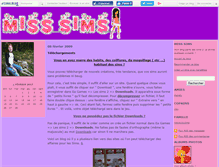 Tablet Screenshot of anaisims.canalblog.com