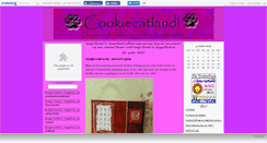 Desktop Screenshot of cookiecatland.canalblog.com