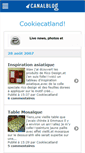 Mobile Screenshot of cookiecatland.canalblog.com