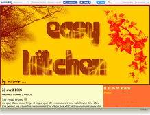 Tablet Screenshot of easykitchen.canalblog.com
