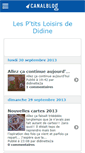 Mobile Screenshot of didinette2a.canalblog.com