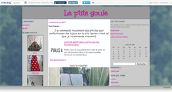 Desktop Screenshot of laptitegoule.canalblog.com