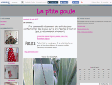 Tablet Screenshot of laptitegoule.canalblog.com