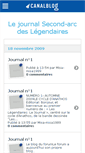 Mobile Screenshot of journalsecondarc.canalblog.com