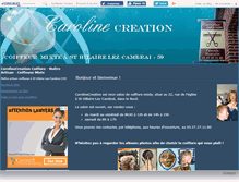 Tablet Screenshot of carolinecreation.canalblog.com