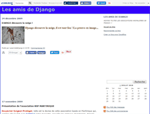 Tablet Screenshot of lesamisdedjango.canalblog.com