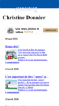 Mobile Screenshot of christinedonnier.canalblog.com
