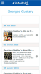 Mobile Screenshot of georgesguetary.canalblog.com