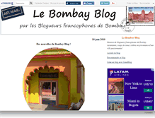 Tablet Screenshot of lebombayblog.canalblog.com