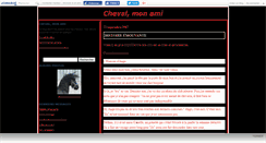 Desktop Screenshot of chevalmonami.canalblog.com