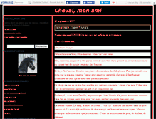 Tablet Screenshot of chevalmonami.canalblog.com