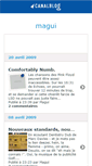 Mobile Screenshot of maguii.canalblog.com