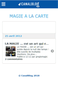 Mobile Screenshot of gregismagic.canalblog.com