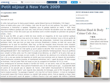 Tablet Screenshot of newyork09.canalblog.com