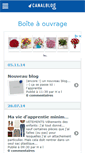 Mobile Screenshot of boiteaouvrage.canalblog.com