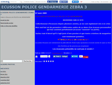 Tablet Screenshot of ecussonpolice.canalblog.com