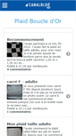 Mobile Screenshot of plaidboucledor.canalblog.com