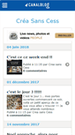 Mobile Screenshot of creasanscess.canalblog.com