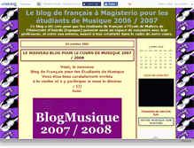 Tablet Screenshot of blogmusique0607.canalblog.com