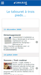 Mobile Screenshot of mariebo.canalblog.com