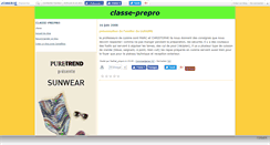 Desktop Screenshot of classeprepro.canalblog.com