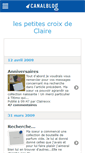 Mobile Screenshot of clairexxx.canalblog.com