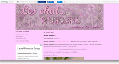 Desktop Screenshot of chut2tissus.canalblog.com