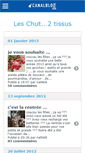 Mobile Screenshot of chut2tissus.canalblog.com