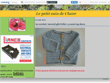 Tablet Screenshot of lecoindeclaire.canalblog.com