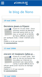 Mobile Screenshot of nono34.canalblog.com