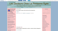 Desktop Screenshot of douleursenior.canalblog.com