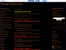 Tablet Screenshot of etrangefestcaen.canalblog.com