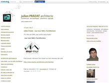 Tablet Screenshot of julienpradat.canalblog.com
