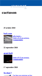 Mobile Screenshot of cactuson.canalblog.com
