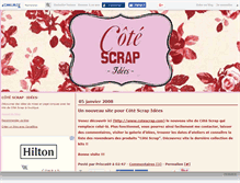Tablet Screenshot of cotescrapidees.canalblog.com